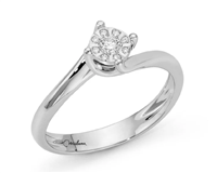 Anello Miluna Donna in Oro Diamante LID3282